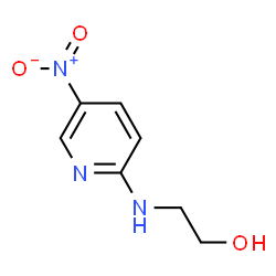 ChemSpider 2D Image | 2-((5-nitropyridin-2-yl)amino)ethanol | C7H9N3O3