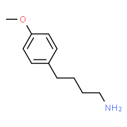 ChemSpider 2D Image | 4-(4-methoxyphenyl)butan-1-amine | C11H17NO