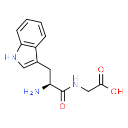 ChemSpider 2D Image | L-Tryptophylglycine | C13H15N3O3