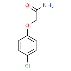 ChemSpider 2D Image | 2-(4-Chlorophenoxy)acetamide | C8H8ClNO2