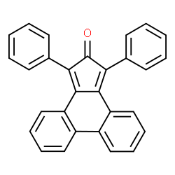 ChemSpider 2D Image | 1,3-diphenylcyclopenta[l]phenanthren-2-one | C29H18O