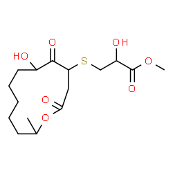 ChemSpider 2D Image | pandangolide 3 | C16H26O7S