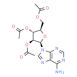 ChemSpider 2D Image | Vidarabine Triacetate | C16H19N5O7