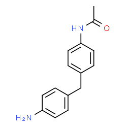 ChemSpider 2D Image | N-[4-(4-Aminobenzyl)phenyl]acetamide | C15H16N2O