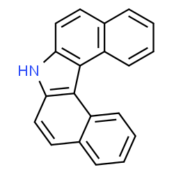ChemSpider 2D Image | 3,4,5,6-Dibenzocarbazole | C20H13N