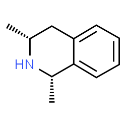 ChemSpider 2D Image | (1S,3R)-1,3-Dimethyl-1,2,3,4-tetrahydroisoquinoline | C11H15N