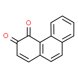 ChemSpider 2D Image | 3,4-Phenanthrenedione | C14H8O2