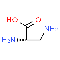ChemSpider 2D Image | 3-Amino-L-alanine | C3H8N2O2