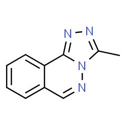 ChemSpider 2D Image | 3-METHYLTRIAZOLO(3,4-A)PHTHALAZINE | C10H8N4