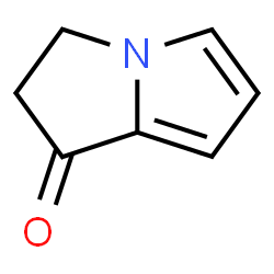 ChemSpider 2D Image | 3H-1,2-dihydro-1-pyrrolizinone | C7H7NO