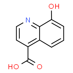 ChemSpider 2D Image | 8-Hydroxy-4-quinolinecarboxylic acid | C10H7NO3