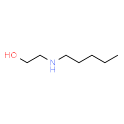 ChemSpider 2D Image | 2-(Amylamino)ethanol | C7H17NO