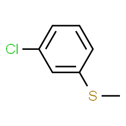 ChemSpider 2D Image | 3-Chlorothioanisole | C7H7ClS