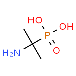 ChemSpider 2D Image | (2-Amino-2-propanyl)phosphonic acid | C3H10NO3P