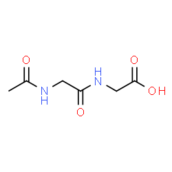 ChemSpider 2D Image | N-Acetylglycylglycine | C6H10N2O4