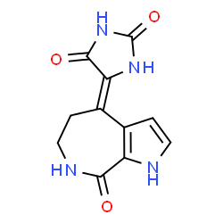 ChemSpider 2D Image | spongiacidin C | C11H10N4O3
