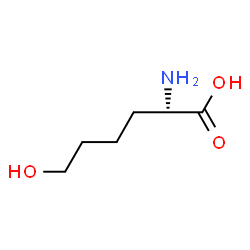 ChemSpider 2D Image | 6-Hydroxy-L-norleucine | C6H13NO3