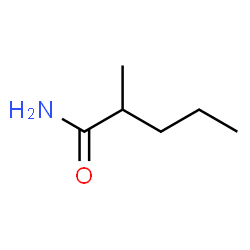 ChemSpider 2D Image | 2-Methylpentanamide | C6H13NO