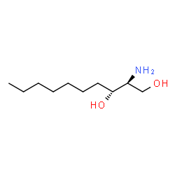 ChemSpider 2D Image | (2S,3R)-2-Amino-1,3-decanediol | C10H23NO2