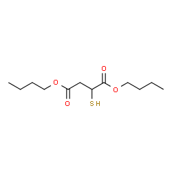 ChemSpider 2D Image | dibutyl mercaptosuccinate | C12H22O4S