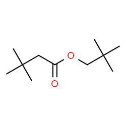 ChemSpider 2D Image | 2,2-Dimethylpropyl 3,3-dimethylbutanoate | C11H22O2