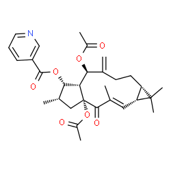 ChemSpider 2D Image | Euphorbia factor L4 | C30H37NO7