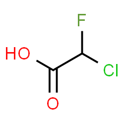 ChemSpider 2D Image | Chlorofluoroacetic acid | C2H2ClFO2