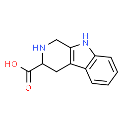 ChemSpider 2D Image | 1,2,3,4-Tetrahydro-Î²-carboline-3-carboxylic acid | C12H12N2O2