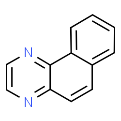ChemSpider 2D Image | benzoquinoxaline | C12H8N2