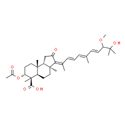 ChemSpider 2D Image | globostellatic acid C | C33H48O7