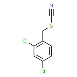 ChemSpider 2D Image | 2,4-Dichlorobenzyl thiocyanate | C8H5Cl2NS