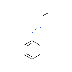 ChemSpider 2D Image | 1-ETHYL-3-P-TOLYLTRIAZENE | C9H13N3