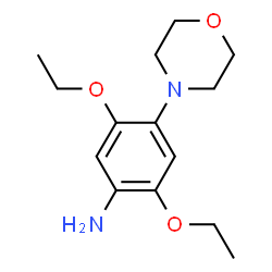ChemSpider 2D Image | 2,5-diethoxy-4-morpholinoaniline | C14H22N2O3