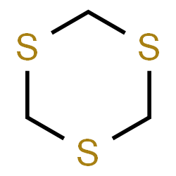 ChemSpider 2D Image | 1,3,5-Trithiane | C3H6S3