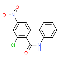 ChemSpider 2D Image | 2-CHLORO-4-NITRO BENZANILIDE | C13H9ClN2O3