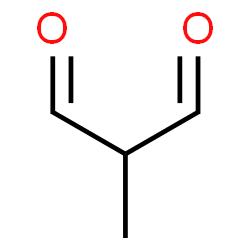 ChemSpider 2D Image | Methylmalonaldehyde | C4H6O2