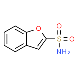ChemSpider 2D Image | 1-Benzofuran-2-sulfonamide | C8H7NO3S