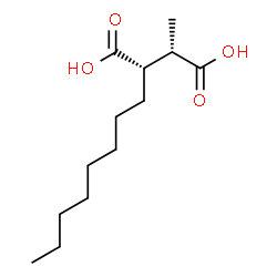 ChemSpider 2D Image | (2S,3S)-2-Methyl-3-octylsuccinic acid | C13H24O4
