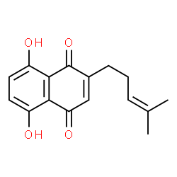 ChemSpider 2D Image | Deoxyshikonin | C16H16O4