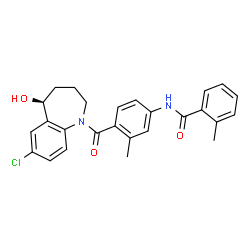 ChemSpider 2D Image | (S)-tolvaptan | C26H25ClN2O3