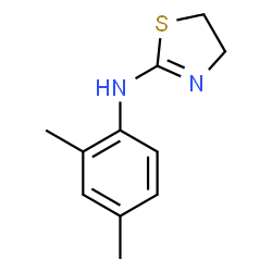 ChemSpider 2D Image | n1-(1,3-thiazolan-2-yliden)-2,4-dimethylaniline | C11H14N2S