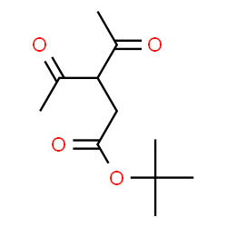 ChemSpider 2D Image | 2-Methyl-2-propanyl 3-acetyl-4-oxopentanoate | C11H18O4
