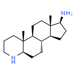 ChemSpider 2D Image | 17beta-Amino-4-aza-5alpha-androstane | C18H32N2