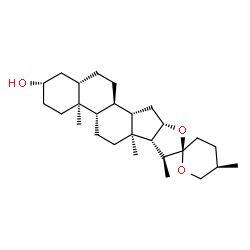 ChemSpider 2D Image | Tigogenin | C27H44O3