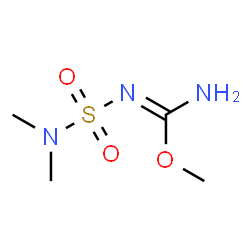 ChemSpider 2D Image | Methyl N'-(dimethylsulfamoyl)carbamimidate | C4H11N3O3S