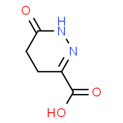 ChemSpider 2D Image | 6-oxo-4,5-dihydro-1H-pyridazine-3-carboxylic acid | C5H6N2O3