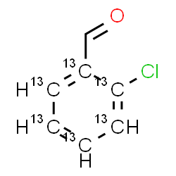 ChemSpider 2D Image | 2-chlorobenzaldehyde | C13C6H5ClO