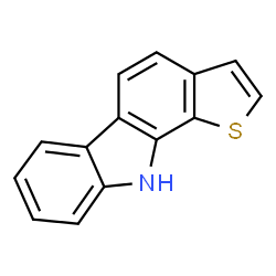 ChemSpider 2D Image | 10H-Thieno[2,3-a]carbazole | C14H9NS