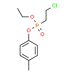 ChemSpider 2D Image | Ethyl 4-methylphenyl (2-chloroethyl)phosphonate | C11H16ClO3P