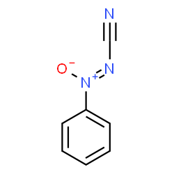 ChemSpider 2D Image | [(Z)-Cyano-NNO-azoxy]benzene | C7H5N3O